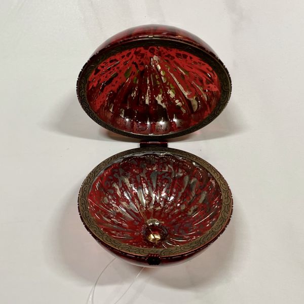 Елочная игрушка / Шкатулка / Vintage SIA Home Fashion France