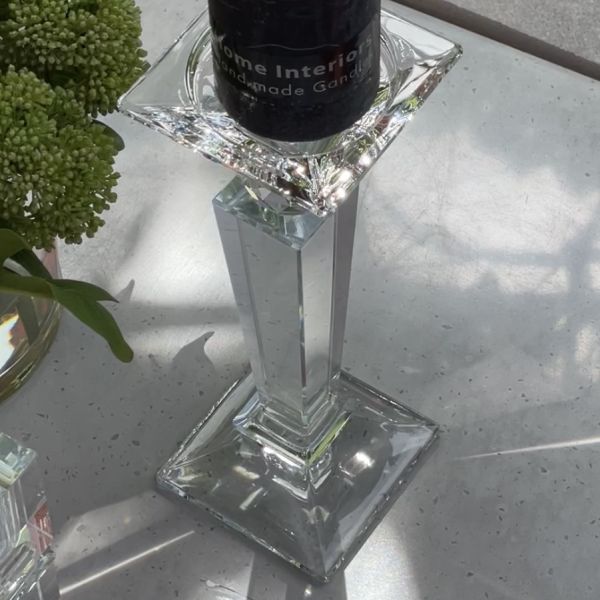 Настольный подсвечник Crystal Light, 26 см