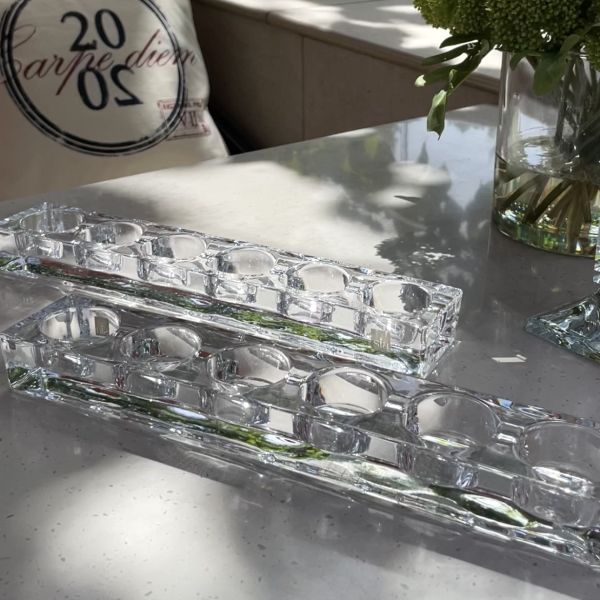 Настольный подсвечник для чайных свечей, 33 см. SIA Home